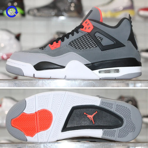 'Infrared' Air Jordan 4 (2022) | Size 6.5 Brand new, deadstock. (ATL)