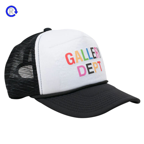 Gallery Dept. Black/White Beverly Hills Trucker Hat