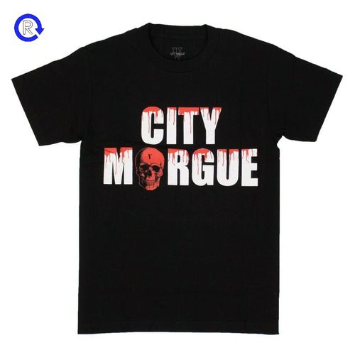 Vlone Black City Morgue Dogs Tee (ATL)