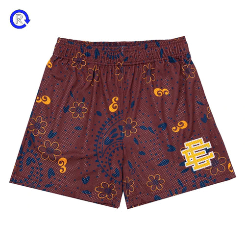 Eric Emanuel Maroon Paisley EE Basic Short