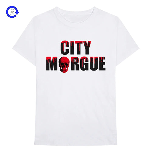 Vlone White City Morgue Drip Tee (ATL)