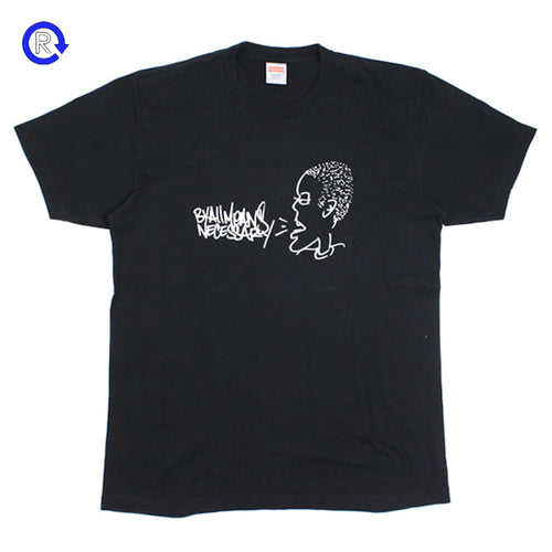 Supreme Black All Means Tee (FW14) (NEW)
