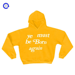CPFM Yellow Ye Born Again Hooded Sweatshirt