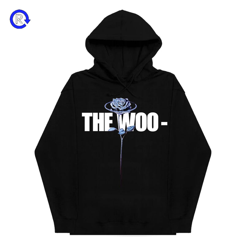 Vlone Black Pop Smoke The Woo Hoodie (NEW) – Refresh PGH