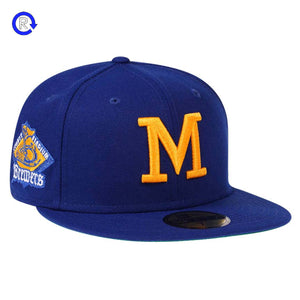 New Era Milwaukee Brewers County Stadium Blue Fitted (7 1/2)