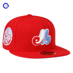 New Era Red Glacier Montreal Expos 1982 All Star Game Fitted (7 1/2)