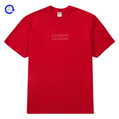 Supreme Red Tonal Box Logo Tee (SS23) (NEW)