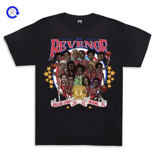 Revenge Black Rolling Loud Tee (ATL)