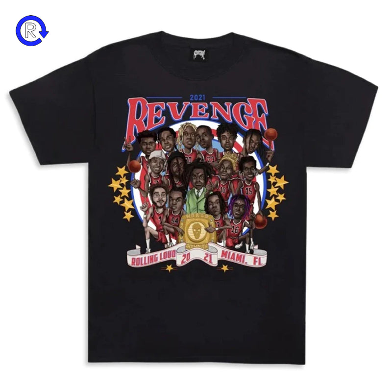 Revenge Black Rolling Loud Tee (ATL) – Refresh PGH 