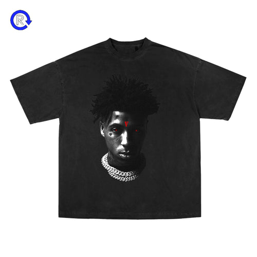 Vlone Black NBA Reaper's Child Tee (ATL)