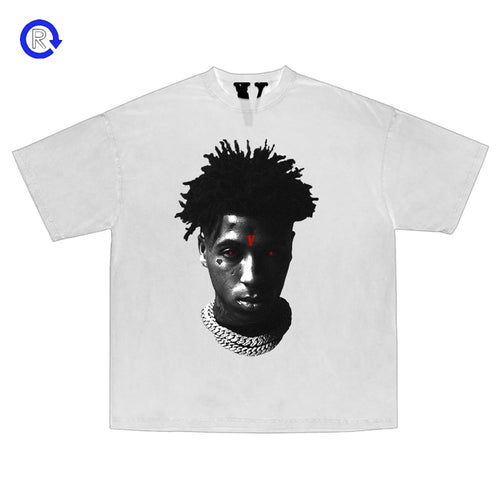 Vlone White NBA Reaper's Tee (ATL)
