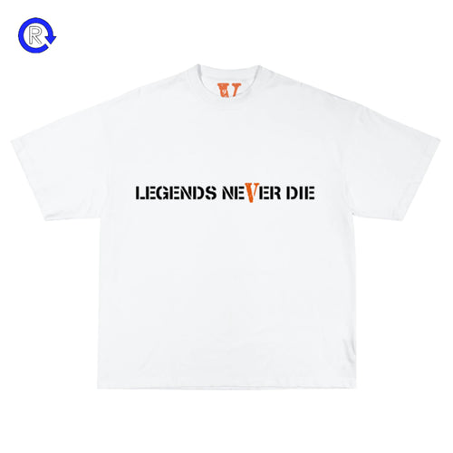 Vlone White Legends Never Die Tee (ATL)