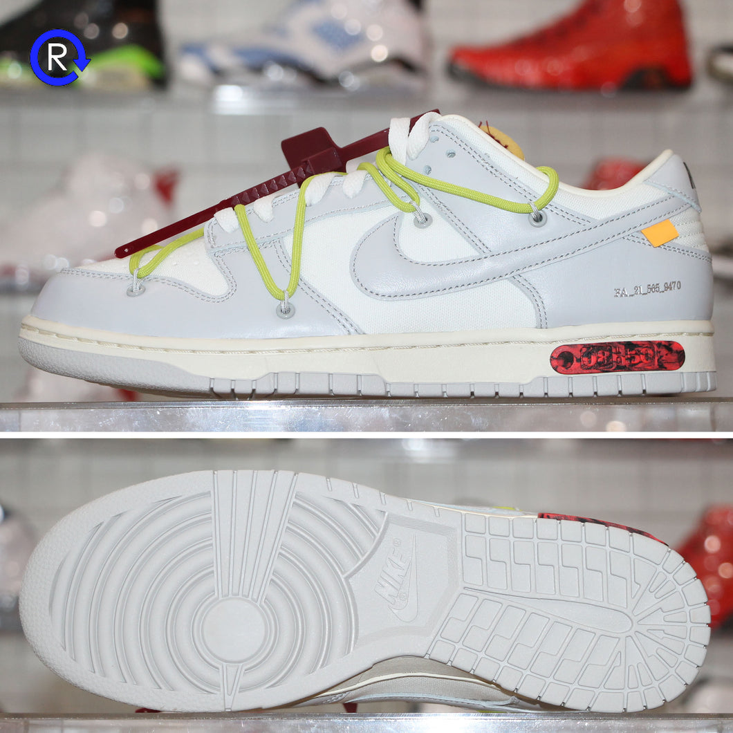 Lot 8' Off-White x Nike Dunk Low (2021) | Size 10.5 Brand new