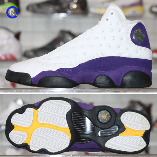 'Lakers' Air Jordan 13 (2019) | Size 5.5 Condition: 9.5/10. (ATL)
