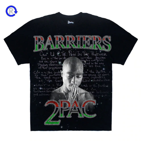 Barriers Black Tupac Tee (ATL)