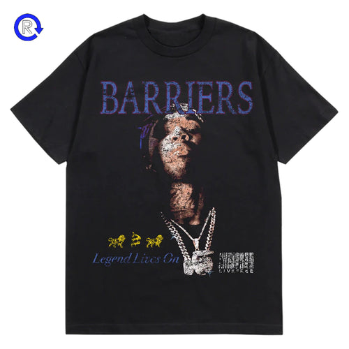 Barriers Black Pop Smoke Tee (ATL)