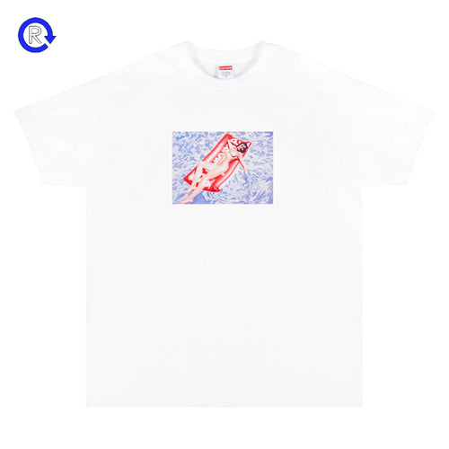 Supreme White Float Tee (SS22) (ATL)