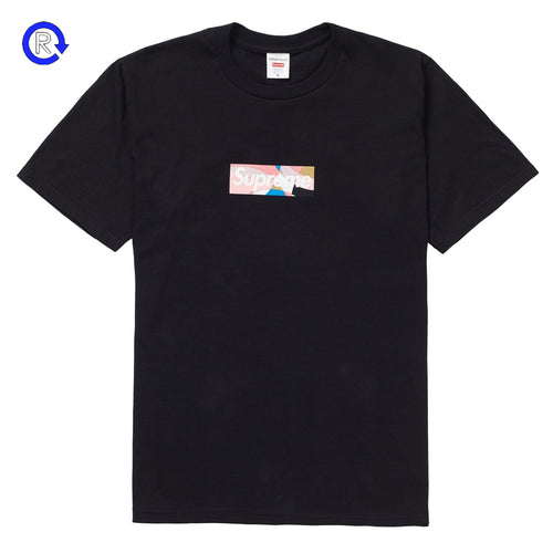 Supreme x Emilio Pucci Black/Pink Box Logo Tee (SS21) (NEW)