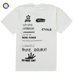 Supreme White More Shit Tee (FW20) (NEW)