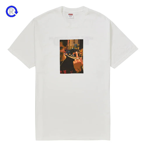 Supreme White Blessed Tee (FW18) (NEW)