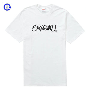 Supreme White Handstyle Tee (SS22) (ATL)