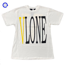 Vlone White/Yellow Staple Tee (ATL)