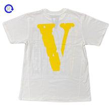 Vlone White/Yellow Staple Tee (ATL)