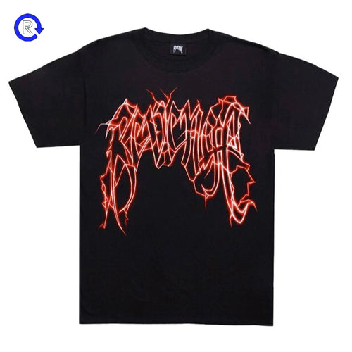 Revenge Black/Red Lightning Tee (ATL)