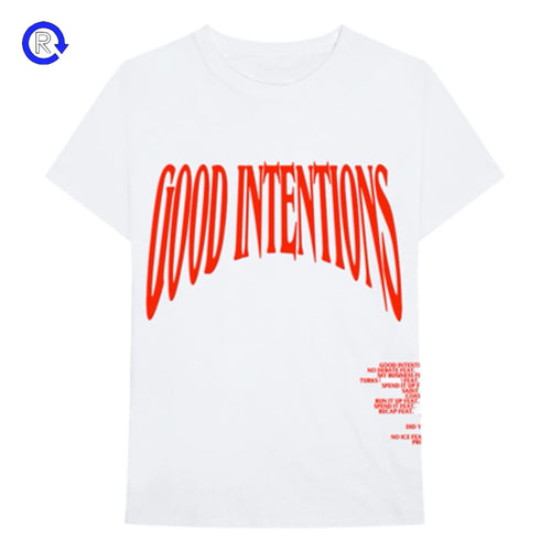 Vlone White Good Intentions Tee (ATL)